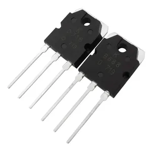 ไอซีทรานซิสเตอร์เพาเวอร์แอมป์เสียง KTB688 KTD718 2SB688 2SD718 แบบ To-3p NPN 80W 120V 10A ทรานซิสเตอร์กำลังแท้รุ่น B688 D718 - Product Image 1