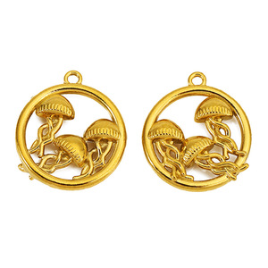 Colgantes de Acero Inoxidable con Temática Oceánica: Estrella de Mar, Concha, Mantarraya, Corazón - Accesorios de Joyería DIY, Dijes de Moda Unisex - Product Image 3