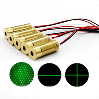 Nouveau module de diode laser réglable Sojay Red Dot 650nm 200mW 12V avec adaptateur