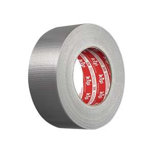 Ruban adhésif Kip Fabric argent 326 longueur 50 m largeur 72 mm - Product Image 1