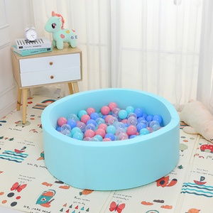 Feelbaby <span class=keywords><strong>Piscine</strong></span> à balles confortable pour bébé <span class=keywords><strong>Piscine</strong></span> à balles gonflable en plastique d'intérieur souple pour l'école ou le centre commercial - Product Image 4