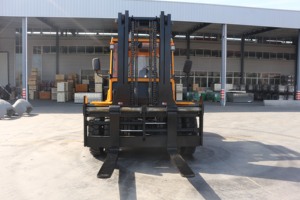 CJLIFT harga pabrik gudang keseimbangan berat 10 Ton 12 16 20T 4.5 m <span class=keywords><strong>Forklift</strong></span> daya Diesel dengan garpu untuk penjualan - Product Image 4