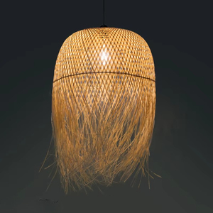 Lampes suspendues en bambou chinois, design nordique, lampes suspendues pour la cuisine, décoration intérieure, <span class=keywords><strong>luminaire</strong></span>, loft japonais, luminaires suspendus LED - Product Image 3