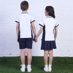 Uniformes scolaires en gros, ensemble d'uniformes scolaires, polos, ensemble de survêtements de football pour maternelle, primaire et collège - Product Image 3