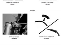 Microphone Instrument à Vent Professionnel BETA98HC BETA98H/C pour Prestation Scénique Musicale et Équipement DJ