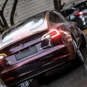 Pellicola in vinile in PVC per Auto avvolgente con stella nera e Charm rosso antigraffio e cambio colore con funzione Shift Shift per carrozzeria - Product Image 3