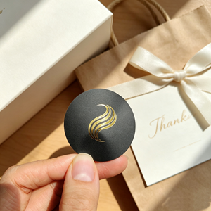 Etiqueta Adhesiva Redonda con Logotipo Personalizado al por Mayor, Etiqueta Autoadhesiva con Diseño Floral, Decoración para Regalos de Floristería y Boutique - Product Image 2