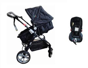 Poussette bébé 2-en-1 à rotation à 360 degrés, design tendance, avec <span class=keywords><strong>siège</strong></span> <span class=keywords><strong>auto</strong></span>, vente chaude - Product Image 1