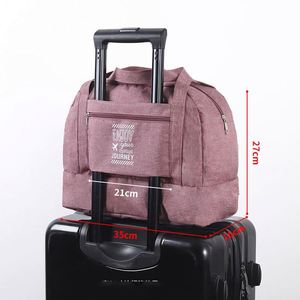 Sac de voyage week-end personnalisable pas cher avec compartiment à chaussures et séparation sec/humide - Product Image 6