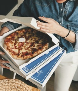 Cajas de Pizza Personalizadas al por Mayor de Todos los Tamaños para Llevar, Cajas de Cartón Corrugado/Kraft - Product Image 3