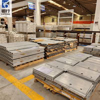 Profils d'extrusion en alliage d'aluminium industriel 6063/6061 poli, à rainures en T et en V, pour la décoration, la découpe, le soudage et le CNC, vente en gros