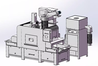 Machine de sablage automatique personnalisée en gros pour tôles métalliques industrielles et pierres, machine de sablage humide