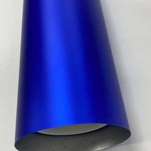 Glace Satin <span class=keywords><strong>Chrome</strong></span> Vinyle Wrap Film Air Gratuit Maison BRICOLAGE Décoration Autocollant <span class=keywords><strong>Mat</strong></span> <span class=keywords><strong>Chrome</strong></span> <span class=keywords><strong>Bleu</strong></span> Voiture Wrap Couvrant Style Autocollant De Voiture Feuille - Product Image 4