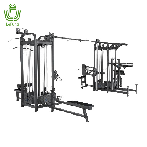Gym All-in-One Multi-Function Station Smith Machine Smith Power Rack Squat Machine Fitness Equipment