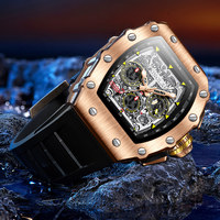 ONOLA6826 Nouvelle montre de marque, montre sport étanche, chronographe, montre-bracelet personnalisable, style luxueux pour hommes, montres décontractées