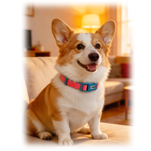 Kerah Kamuflase Hewan Peliharaan Universal Kerah Leher Hewan Peliharaan Tahan Lama Enam Warna Kerah Hewan Peliharaan Berkualitas Tinggi Desain Dua Warna Lembut - Product Image 1