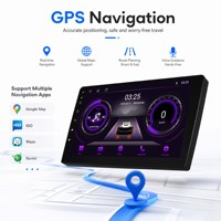 10% de réduction sur autoradio Android 13 de 10 pouces, 2 Go de RAM, 64 Go de stockage, écran tactile RK3562, navigation GPS avec CarPlay sans fil et Bluetooth 5.0