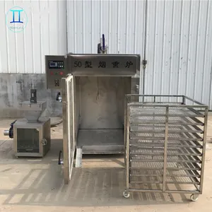 China Professionele Leverancier Vlees Roker/Elektrische Roker Oven/Industriële Vis Roken Machine