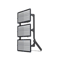 Serie de Reflectores LED de 400W, 1000W y 1500W con Clasificación IP66, Luz Diurna de 6000K para Estadios Deportivos, Garantía de 5 Años, CRI 80, Energy Star