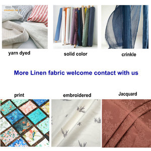 Vải lanh châu Âu nhiều màu trắng 280cm, chất liệu vải lanh rộng, dùng làm khăn trải bàn, rèm cửa, đồ may mặc, đồ nội thất - Product Image 5