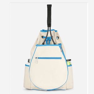 Muestra Gratuita, Mochila de Tenis Portátil de Poliéster Resistente al Agua con Certificación BSCI para Mujeres y Hombres, para Guardar Raquetas y Palas de Pickleball - Product Image 6