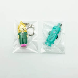 Goma PVC cao su phun Keychain Hòa Giải lọ mở kính Ampoule mở chai Keychain với bộ phận ngắt chức năng - Product Image 3