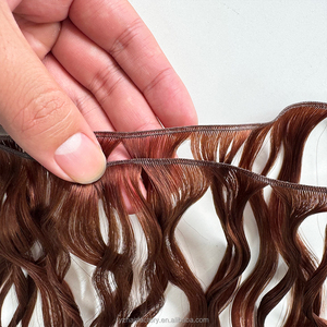 Extensions de cheveux humains Remy vierges à double trame, prêtes à être expédiées, de la marque YuanZhen - Product Image 6
