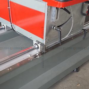 Двойная Головка Цифровой дисплей ПВХ и алюминиевая дверная машина, двойная митровая режущая пила, заводское оборудование с двигателем с сердечником для UPVC - Product Image 5