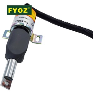 Válvula Solenoide de Corte de Combustible de 12 V 1753ES, 17004069 17004061 54385992, para Woodward Takeuchi TL140 Isuzu 4JG1 <span class=keywords><strong>Ingersoll</strong></span> - Product Image 6