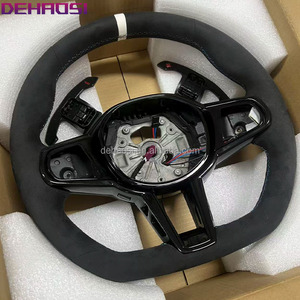 <span class=keywords><strong>Volante</strong></span> deportivo de cuero negro piano para BMW G20 G22 G80 G82 G87 G26 <span class=keywords><strong>G29</strong></span> F40 F44 i3 M2 M3 M4 - Product Image 3