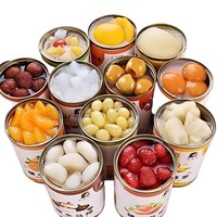 Milieuvriendelijke multifunctionele 304 roestvrijstalen conservenmachine voor de productielijn van gemengde fruitcocktails met motor en pomp
