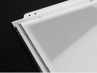 Plafonniers LED carrés de haute qualité, rétroéclairés, pour bureau, 60x60, 600x600, montage en surface, montage encastré au plafond