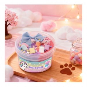 Pack de pâte à modeler et de slime éducatifs personnalisables DIY, en vrac, non toxiques, sûrs, faits à la main, jouet anti-stress, divertissement pour enfants - Product Image 4