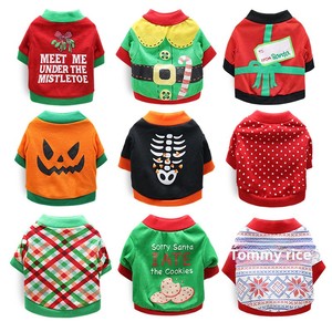 Suéter Personalizado para Mascotas de Halloween <span class=keywords><strong>y</strong></span> Navidad, Ropa de Algodón para Perros Pequeños, Cachorros, British Shorthairs, Garfields, Siameses, Persas - Product Image 2
