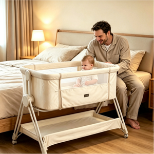Cuna Portátil Económica para Bebés, Cuna Colecho Duradera Junto a Mí, Cuna para Recién Nacidos, Cuna para Bebés e Infantes - Product Image 1