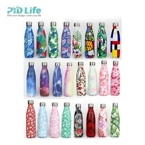 Pyd Life Rts Guangzhou 17 oz High Quality Customized Logo Printed Vacuum Stainless Steel Water Bottles