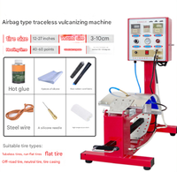 Machine de réparation de pneus sans rail avec coussin d'air, machine à vulcaniser les pneus, machine à réparer les pneus de voiture à chaud