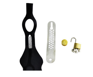 Sm Vrouwelijke Nieuwe Kuisheidsgordel Mode Stealth Seksspeeltjes Veilig En Comfortabel Volledige Aanpassing Rvs - Product Image 2