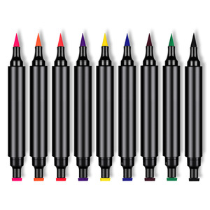 Auf Lager bunte Eyeliner Private Label wasserdichte langlebige flüssige Eyeliner Bleistift Doppelkopf Eyeliner - Product Image 2