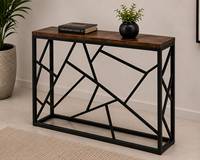 Table console moderne avec un design décoratif élégant pour l'entrée, le salon, le couloir, la chambre et l'ameublement de la maison