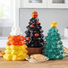Eco-Friendly <strong>Christmas</strong> <strong>Tree</strong> Decorative Ceramic Candy <strong>Jars</strong> - Product Image 3