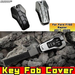 For Ford F150 Raptor 2017-2020 Exterior Accessories Key Fob Cover Protection Car Key <b>Perspective</b> Key Case Modification Part - Product Image 1