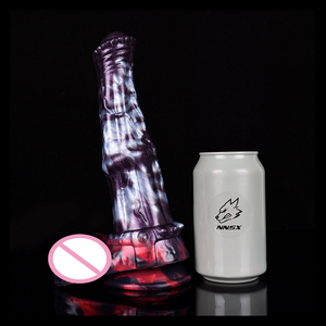 NNSE Dragon gode réaliste fantaisie coq avec gros noeud monstre gode avec forte ventouse Alien coq loup gode jouet sexuel - Product Image 5