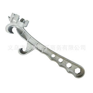 Aluminum Alloy <b>Lid</b> Opener Universal <b>Paint</b> Bucket Opener Multi Functional Wrench <b>For</b> Plastic Buckets - Product Image 2