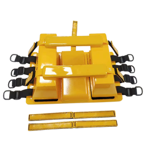 Dispositif de premiers soins de sauvetage médical réglable léger réutilisable <span class=keywords><strong>support</strong></span> de tête tête immobilisateur pour planche vertébrale avec sangles - Product Image 2