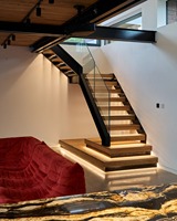 Escaliers en pierre artificielle modernes à double plaque DBM Custom Luxury, design écologique et durable, garantie 5 ans, installation DIY