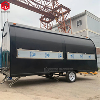 Concession d'usine Food Trailer Mini Hot Dog Stand Food Trucks à vendre Ice Cream Cart Mobile Kitchen Food Trailer