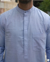 Vente en gros de thobe arabe traditionnel de haute qualité pour hommes Jubba pour hommes musulmans vêtements islamiques de Dubaï