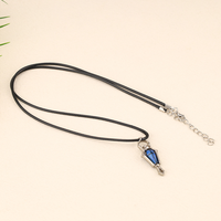 Nouveau design, collier ras du cou fantaisie avec pendentif lanterne lune, bijou tendance, cadeau