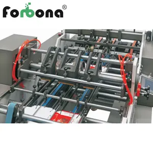 Forbona Cake Box Making Machine Sweet Box Making Machine Paper Rice Box Making Machine